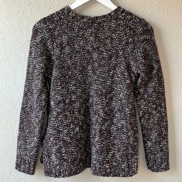 Madewell Firelight Marled Crewneck Sweater Size Small - Picture 6 of 13